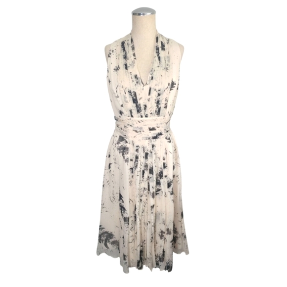 Coast 100% Silk Dress Sz 12 - Picture 10 of 14